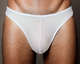 Men's summer thong. cool and comfortable underwear.