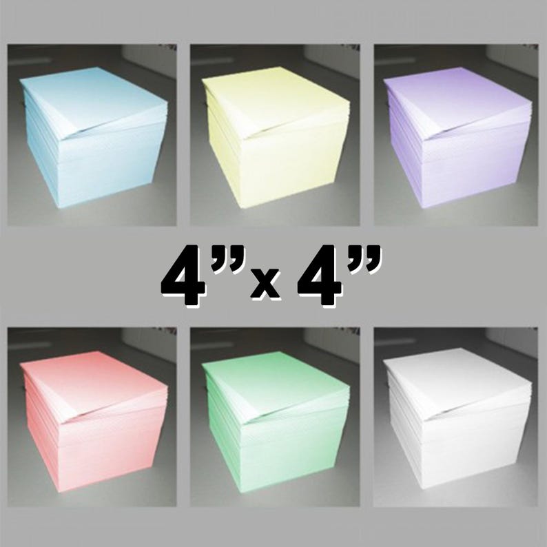 Note Paper Cube Large 4