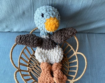 Muñeco de pato real de crochet personalizado