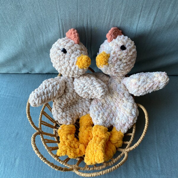 Ready to ship crocheted chick lovey