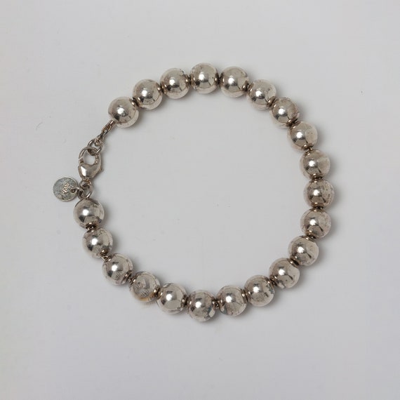 Sterling Silver HardWear Bead Ball Bracelet