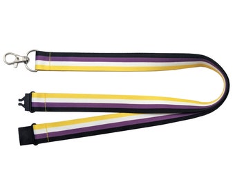 LGBTQ+ Safety Lanyard - Non Binary