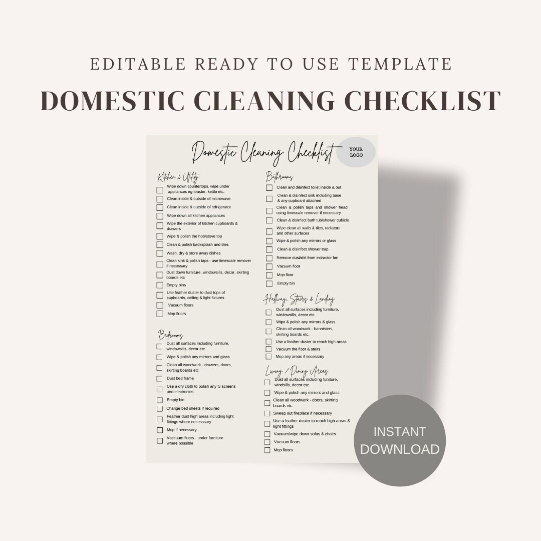Domestic Cleaning Checklist Cleaning Employee Guide Residential Clean domestic-cleaning-checklist-cleaning-employee-guide-residential-clean