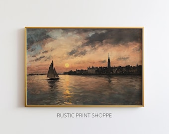 Sail into the Sun | PRINTABLE Art Download | Rustic Print Shoppe | 02-0015