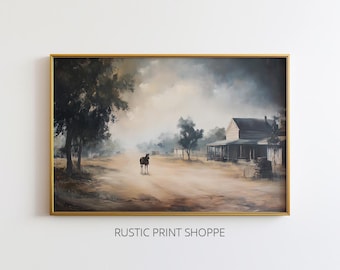 The American West | PRINTABLE Art Download | Rustic Print Shoppe | 03-0021