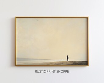 Edge of the World Solitude | PRINTABLE Art Download | Rustic Print Shoppe | 01-0040