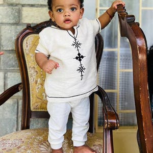 Ethiopian Dreams: Handcrafted Kids Collection Fusing Tradition with Modern Embroidery