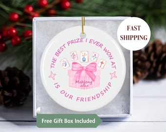 Mahjong 2025 Friendship Ornament