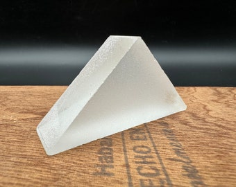 Optic Glass Prism – Crafting, Jewelry Making Supplies (2 Pieces)