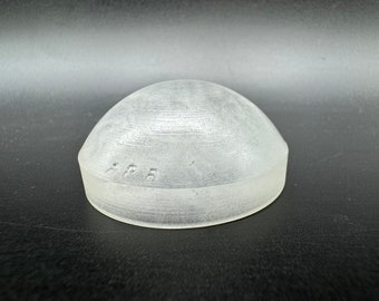 Raw Optical Glass Lens - 44mm Round, DIY Jewelry Making