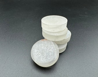 Raw Optical Glass Lens – Round Jewelry Making Material (22mm)