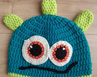 BONNET MONSTRE, monster hat, commande personnalisée