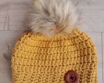 BONNET adulte, bonnet crochet, tuque,hat,winter hat,adult hat