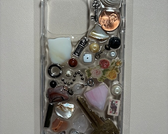 custom resin trinket charm phone case (EXAMPLE)