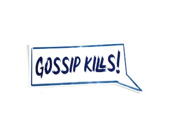 Gossip Kills Blood on the Clocktower Sticker