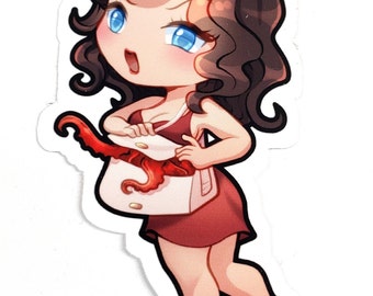 Scarlet Woman Lil' Monsta Sticker