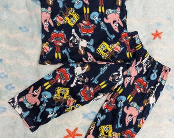 Zweiteiliger Pyjama aus Baumwolle | Kinder-Pyjama-Set | Nachtwäsche | Bequemer Pyjama für Babys und Kleinkinder