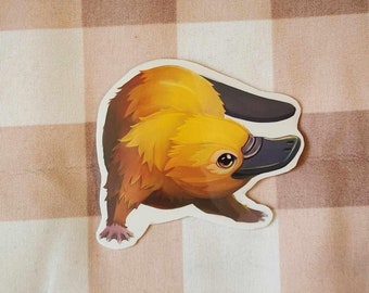 Platypus Sticker | Water Resistant | Matte