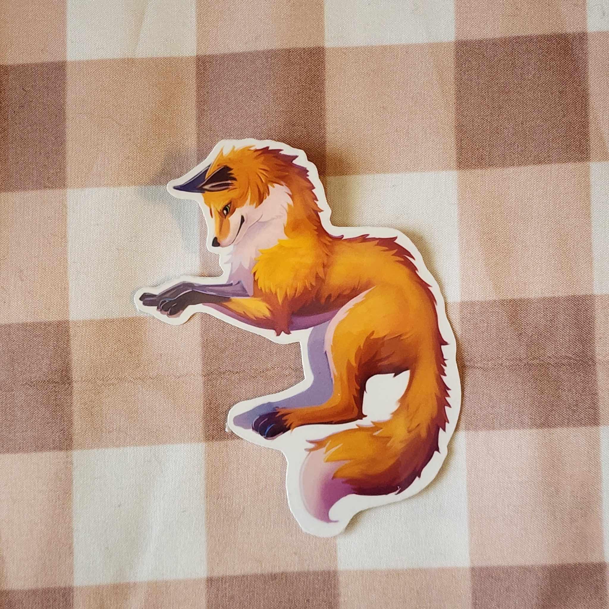 Fox Sticker - Etsy