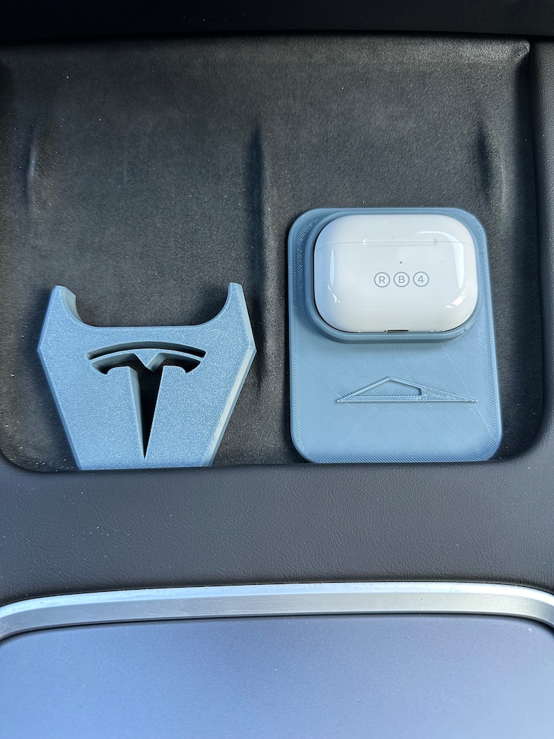 Cybertruck Tesla Wireless Charger AirPod PRO Adapter Mount Stand Cyber