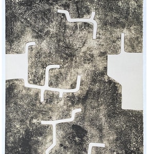 Eduardo CHILLIDA, plakat wystawowy 2021 - Sztuka nowoczesna - Arte Abstracto - Hiszpański artysta - Wystrój wnętrz - Wystrój ścian - Rzeźba
