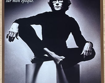 YSL Yves Saint Laurent Poster - LOVE 1978 1979 - Fashion