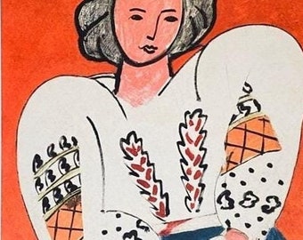 Henri MATISSE, cartel de la exposición 2020 - Musée Pompidou Paris - Arte moderno - Decoración de pared - Decoración del hogar
