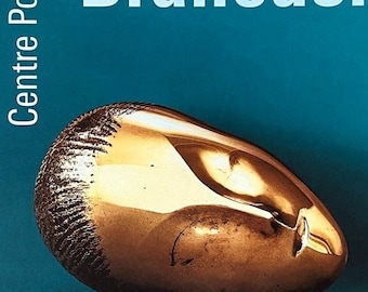 Exhibition poster BRANCUSI 2024 - Musée National Pompidou, Paris - Modern art, école de Paris - Home Decor - Wall Decor