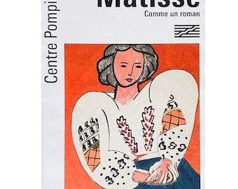 Henri MATISSE, 2020 exhibition poster - Musée Pompidou Paris - Modern art