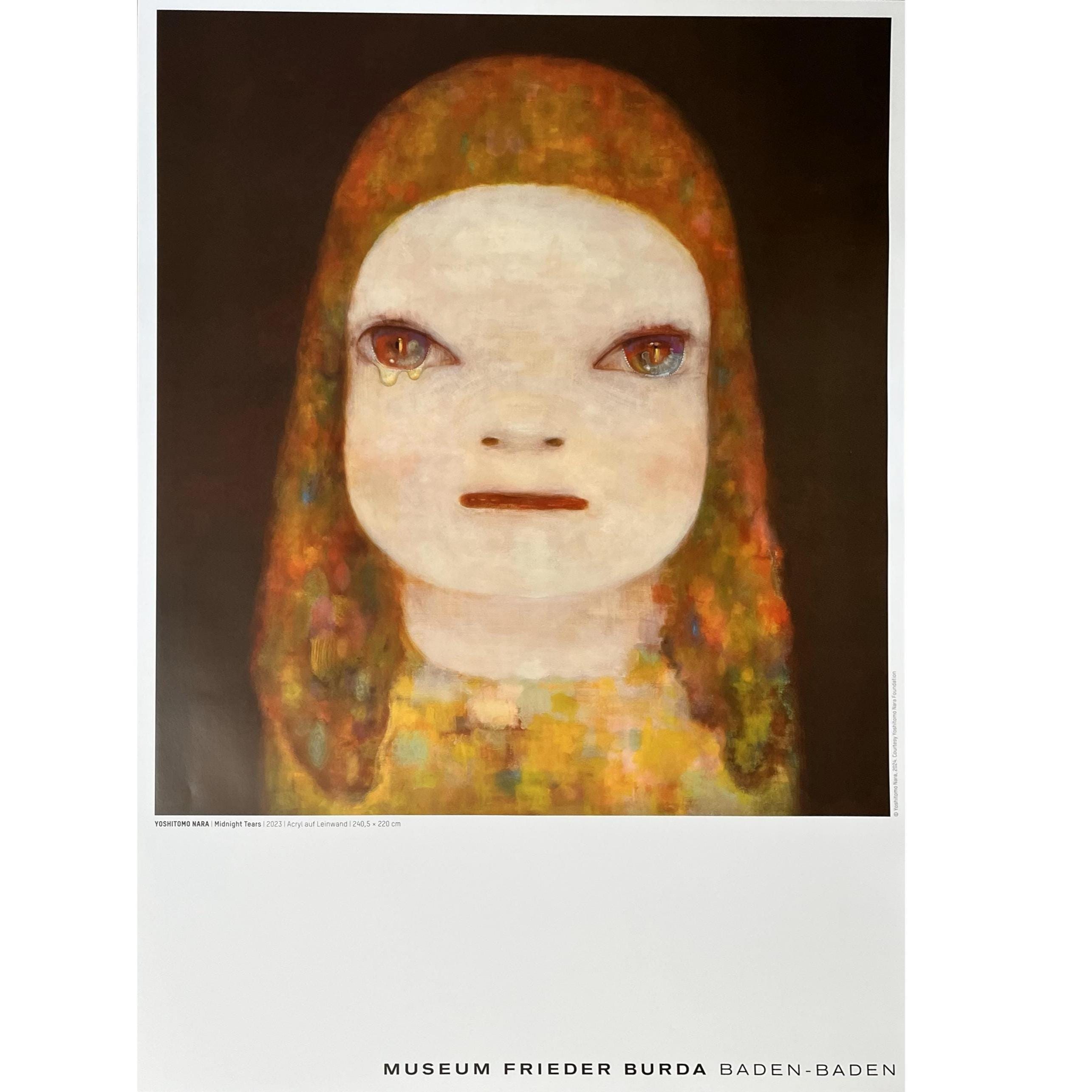 Yoshitomo NARA, Original Exhibition Poster - Modern Art - Girl