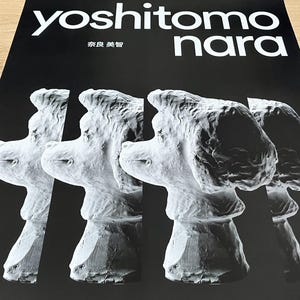 Yoshitomo NARA - Exhibition Poster, 2023 - Original Museum Print - Limited Edition - Modern art - Home Decor - Wall Decor