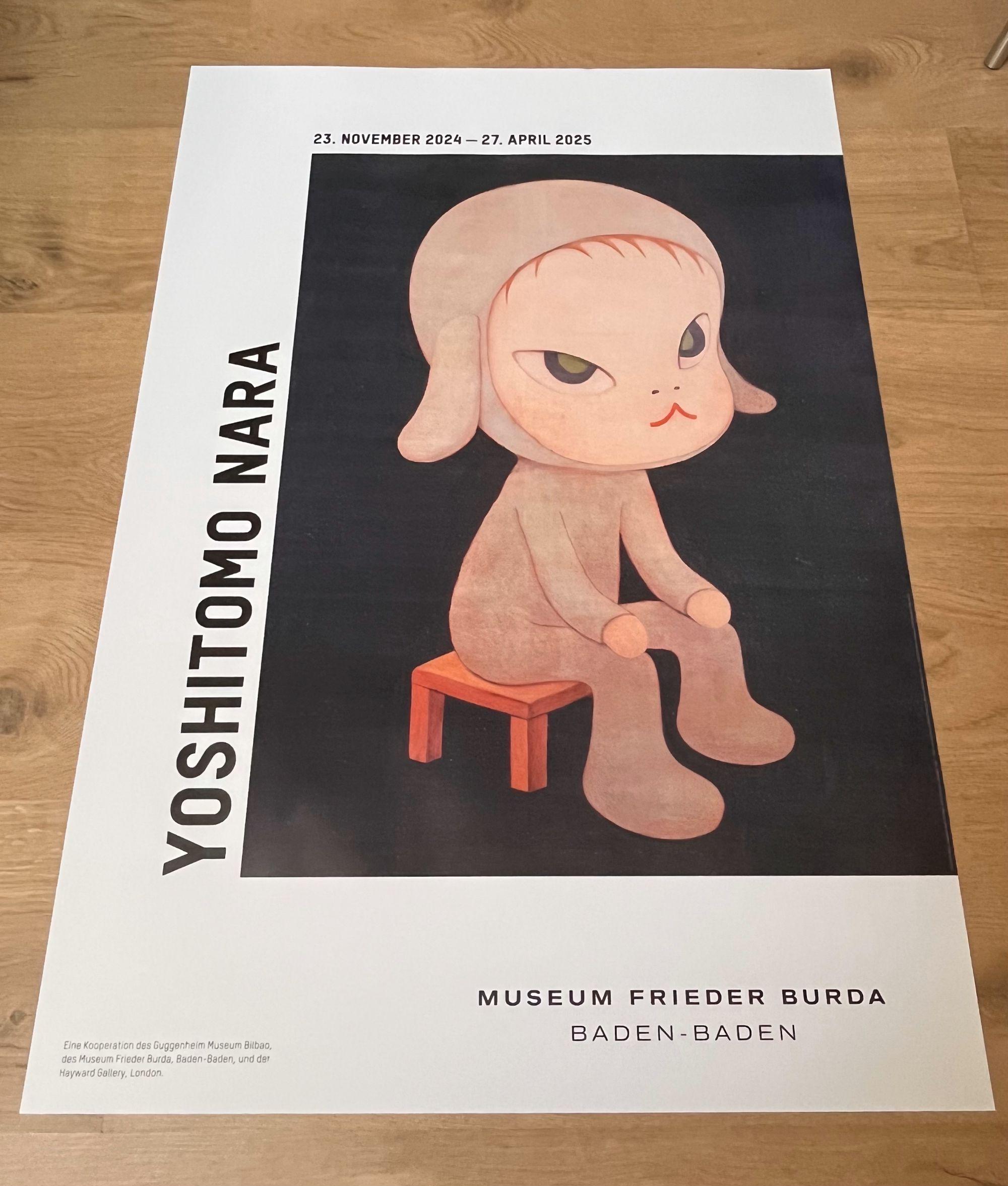Nara Yoshitomo ポスターB2サイズ Original Yoshitomo Nara Exhibition Poster Margaret Albertina