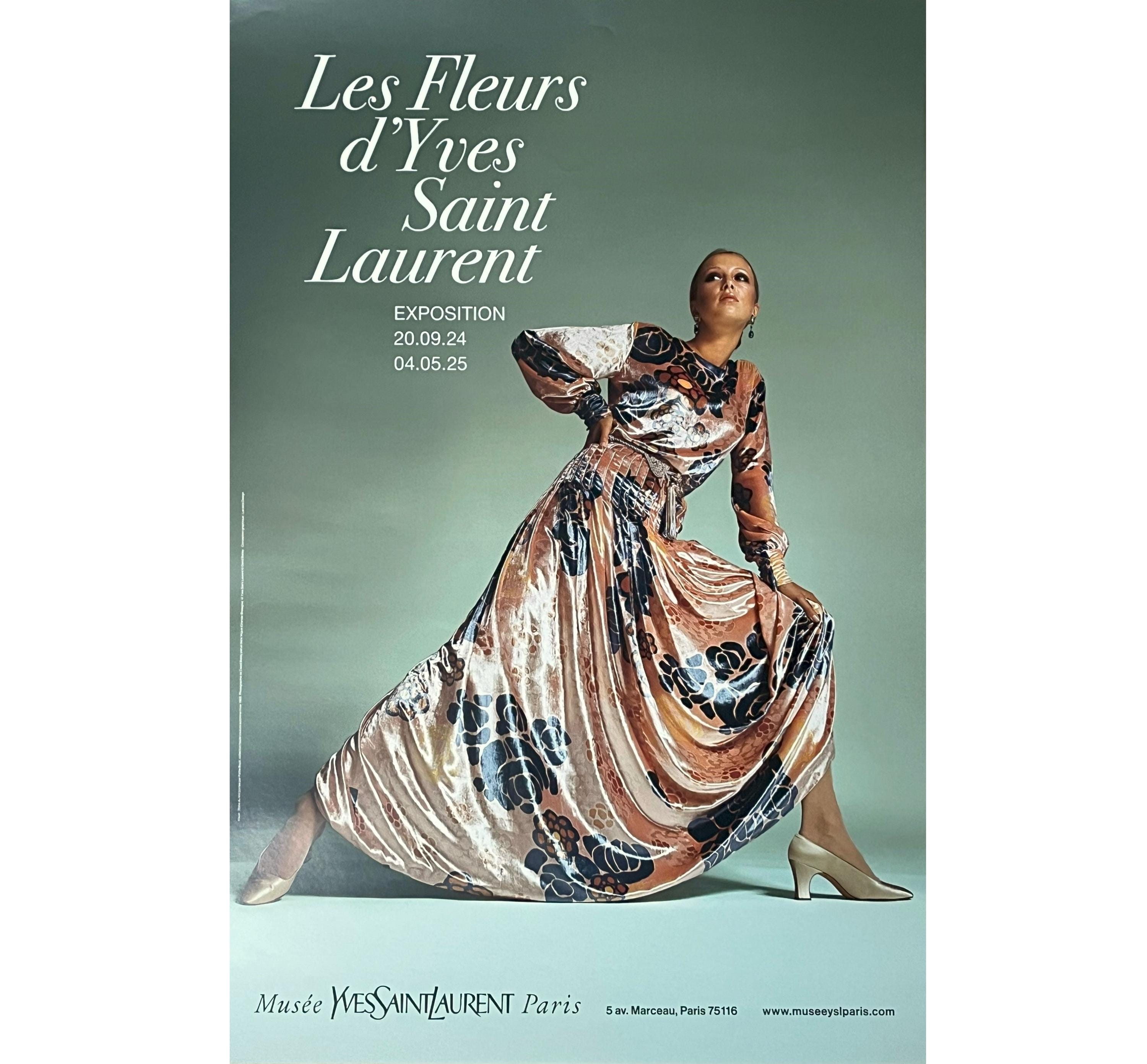 Love and Yves Saint Laurent BOOK アートブック YSL Exhibition Poster - Yves Saint Laurent - Fashion Icon