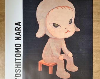 Yoshitomo NARA - Exhibition Poster - Original Museum Print