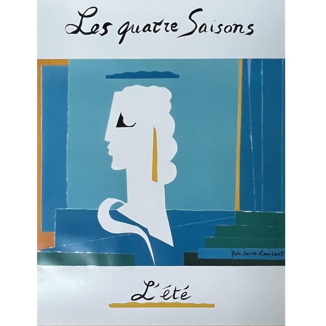 アート・デザイン・音楽 debut Yves Saint Laurent 1962 Debut