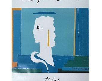 YSL Yves Saint Laurent Poster Four Season: Summer 1983 New