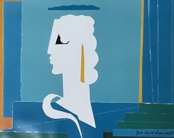 YSL Yves Saint Laurent Poster - Four Season: Summer - 1983 New