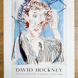 Hockney Vogue - Etsy