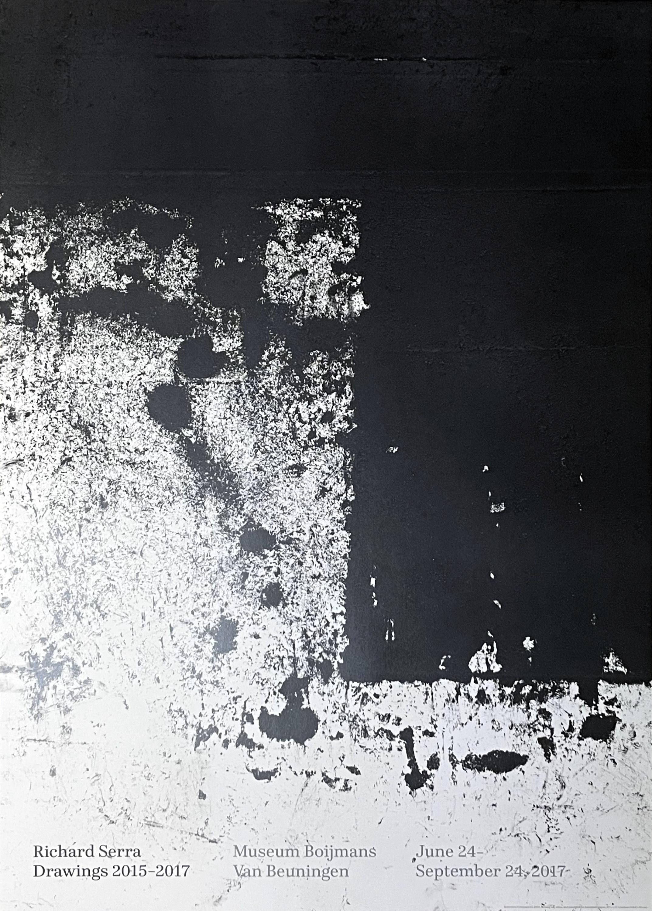 Richard SERRA, Signed - Exhibition Poster, 2017, Rotterdam - Etsy