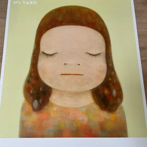 Yoshitomo NARA - Exhibition Poster - Japan Museum Print - Limited Edition - Modern art - Home Decor - Wall Decor