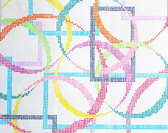 Latch Hook Pattern - Geometric