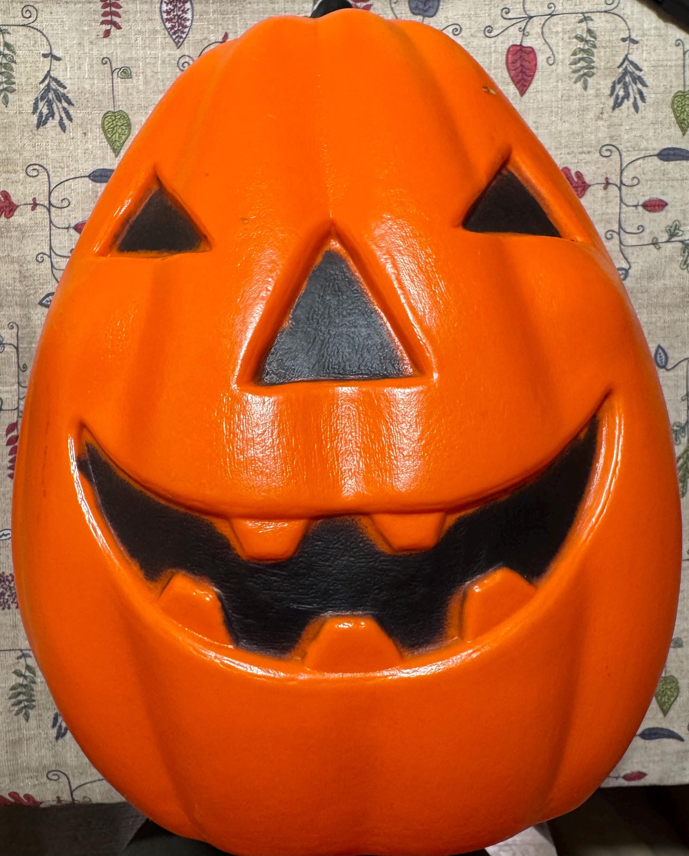 Vntage Blow Mold Jack O Lantern Halloween Decor Ndoor - Etsy - Foto 6