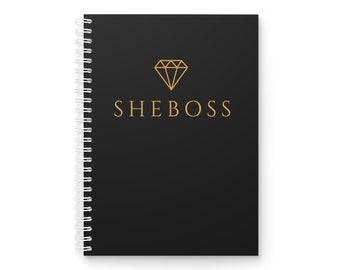 She Boss Journal Spiral Notebook Boss Girl