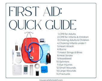 First Aid Guide Digital Download