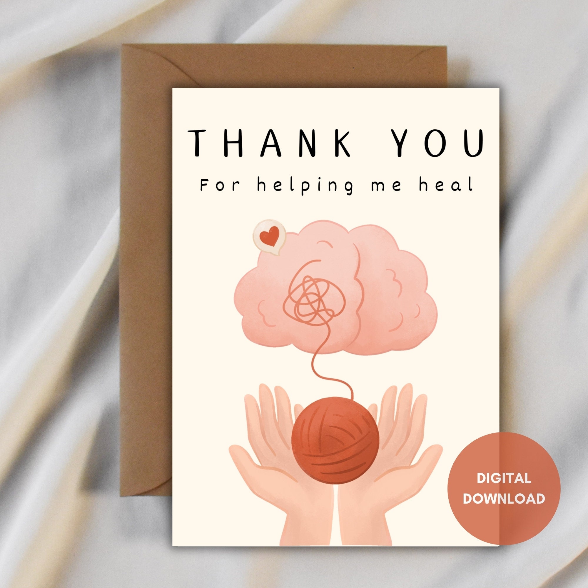 Therapist Appreciation Card: Mental Health Thank You (digital Download) -  Etsy, image size:2000x2000