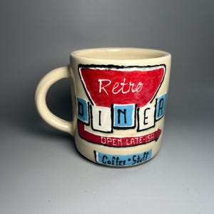 Retro Diner Mug