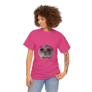 Hamsti | sad hamster tiktok meme | t-shirt