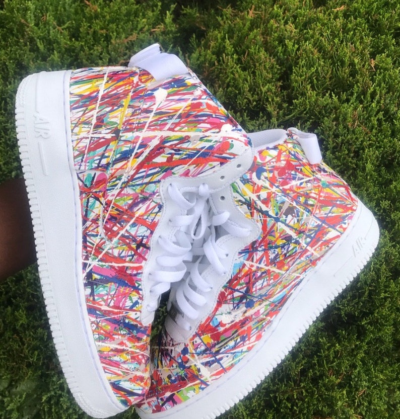 custom spiked bottoms air force 1