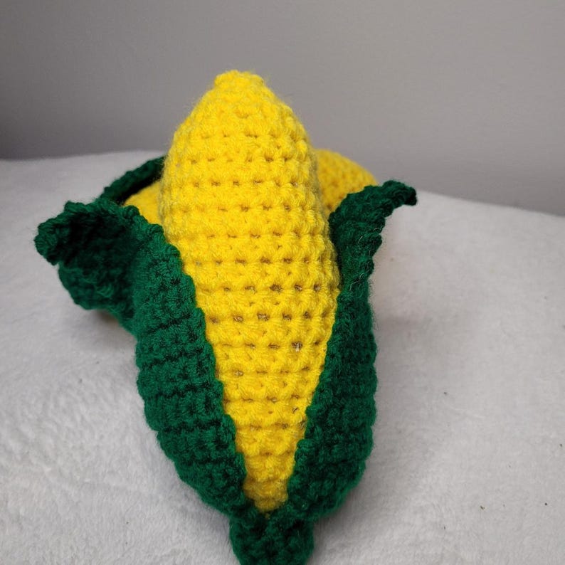 Gehaakt kattenspeeltje Corn Kicker afbeelding 5