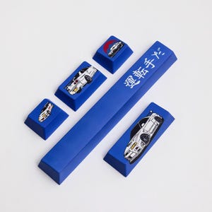 Blue JDM Accent Set Keycaps